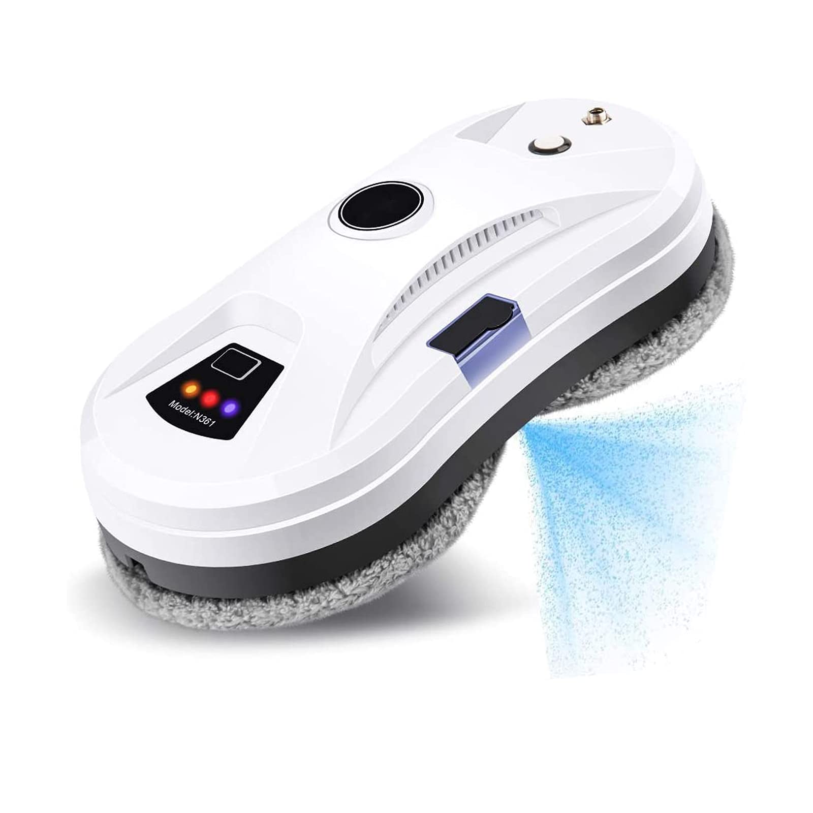Smart Window Cleaning Robot with Auto Water Spray - Anti-Fall, High-Speed Automatic Glass Wiper for Home & Office Windows - Perfect for Hard-to-Reach Windows and High-Rise Buildings