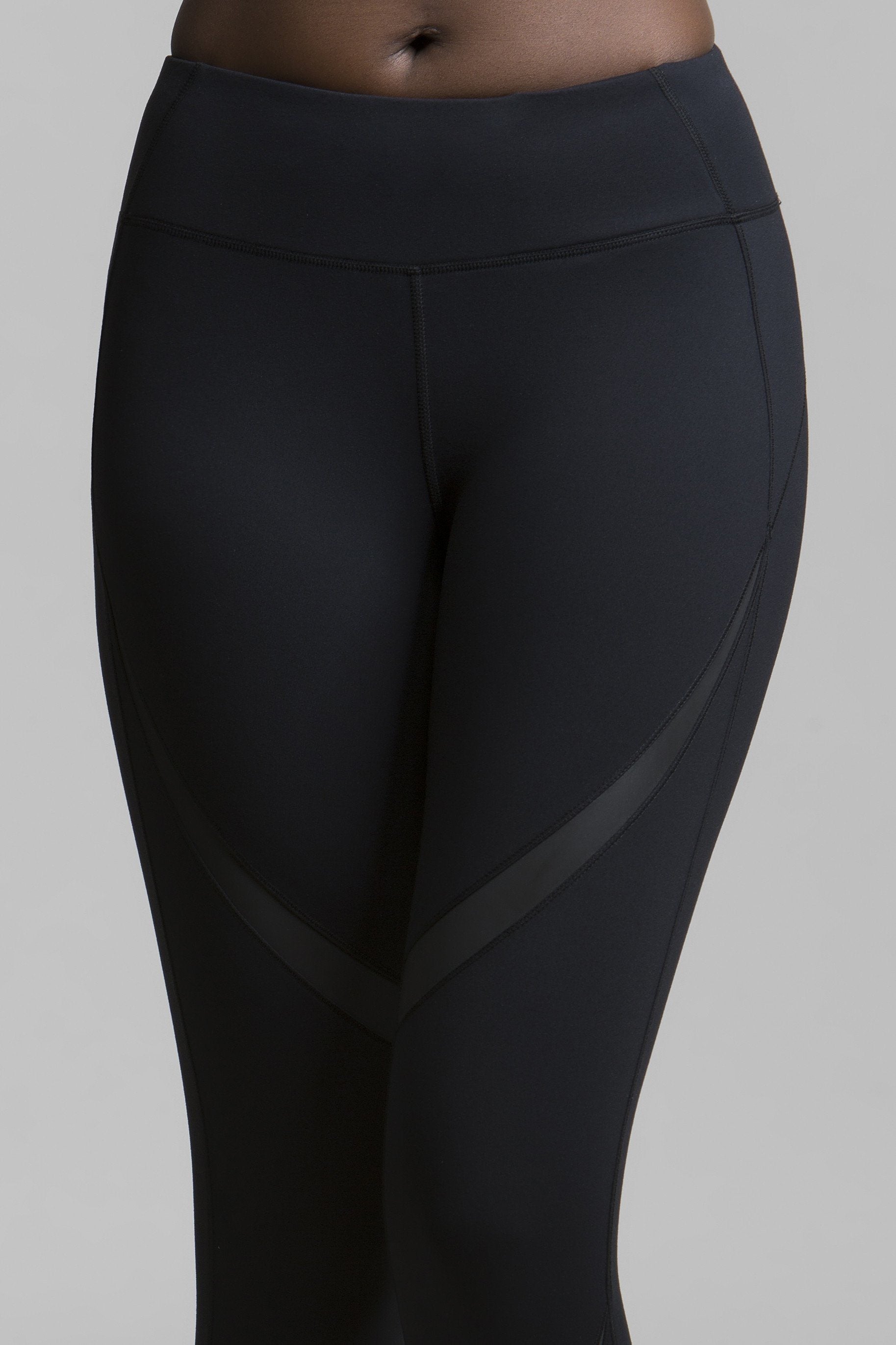 Eclipse II High Waist Reflective Running Leggings for Women - Workout, Yoga & Gym - Stylish & Comfortable Activewear for Nighttime Jogging & Fitness