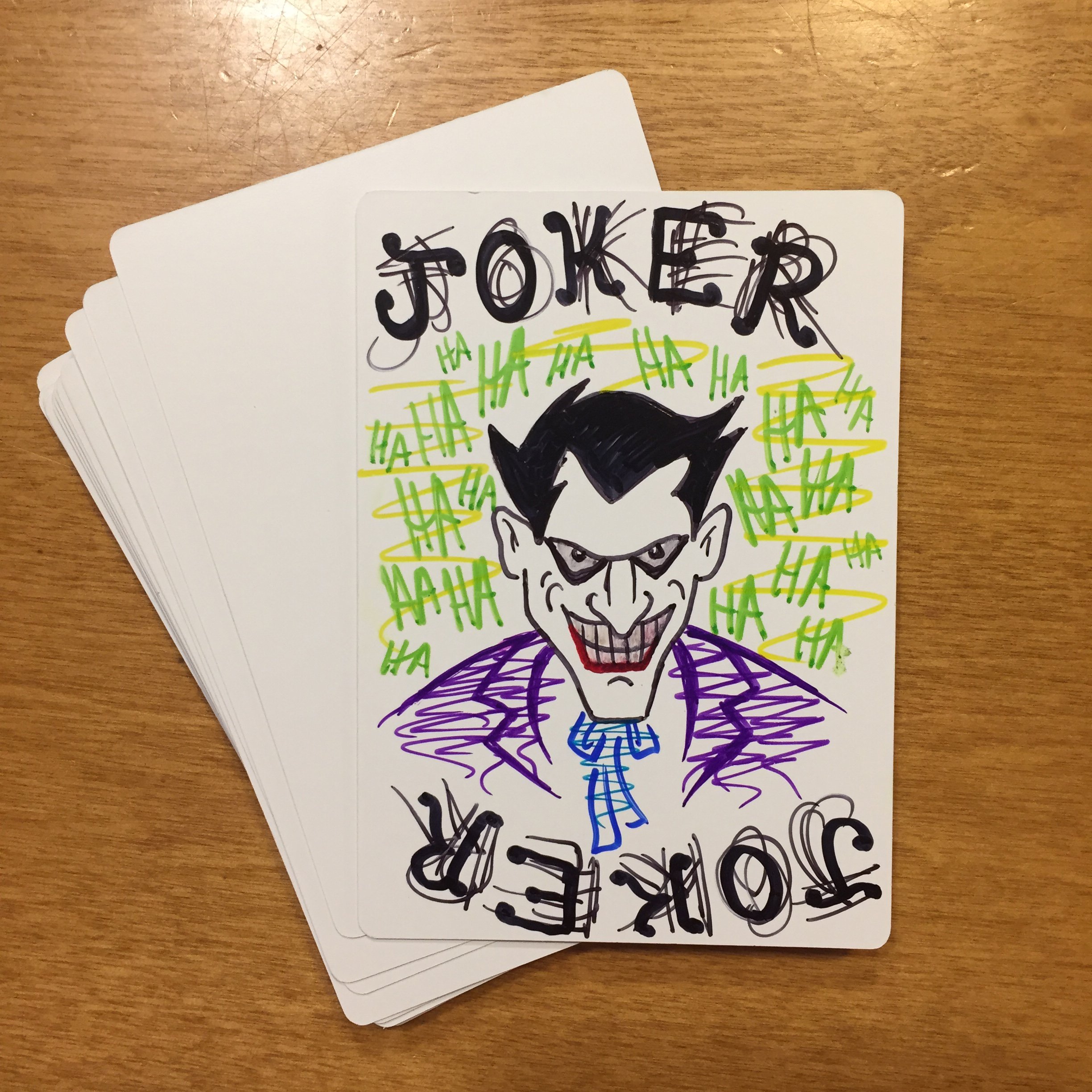 Blank Poker Size Cards - 180 Uncoasted White Index Cards for Poker, Games & Note-Taking | Apostrophe Games | Perfect for Casino Nights, DIY Projects & Study Flashcards