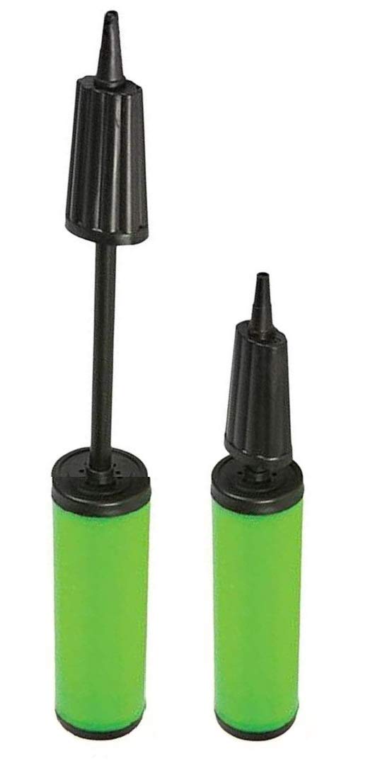 Double Action Balloon Pump - Portable Hand Air Pump for Balloons, Pool Inflatables, Sports Balls & Exercise Hopping Balls - Fast Inflation for Parties, Beach Outings & Outdoor Activities - Lightweight & Easy to Use