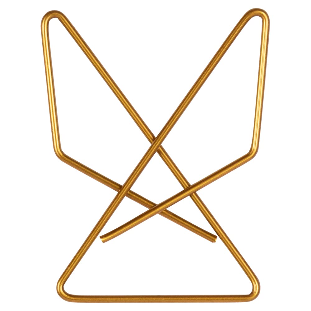 Colorful Butterfly Paper Clips - Gold Metal Binder Clips - 15 Pack for Office, School, Scrapbooking & Crafting Supplies