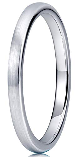 Silver Brushed 2mm
