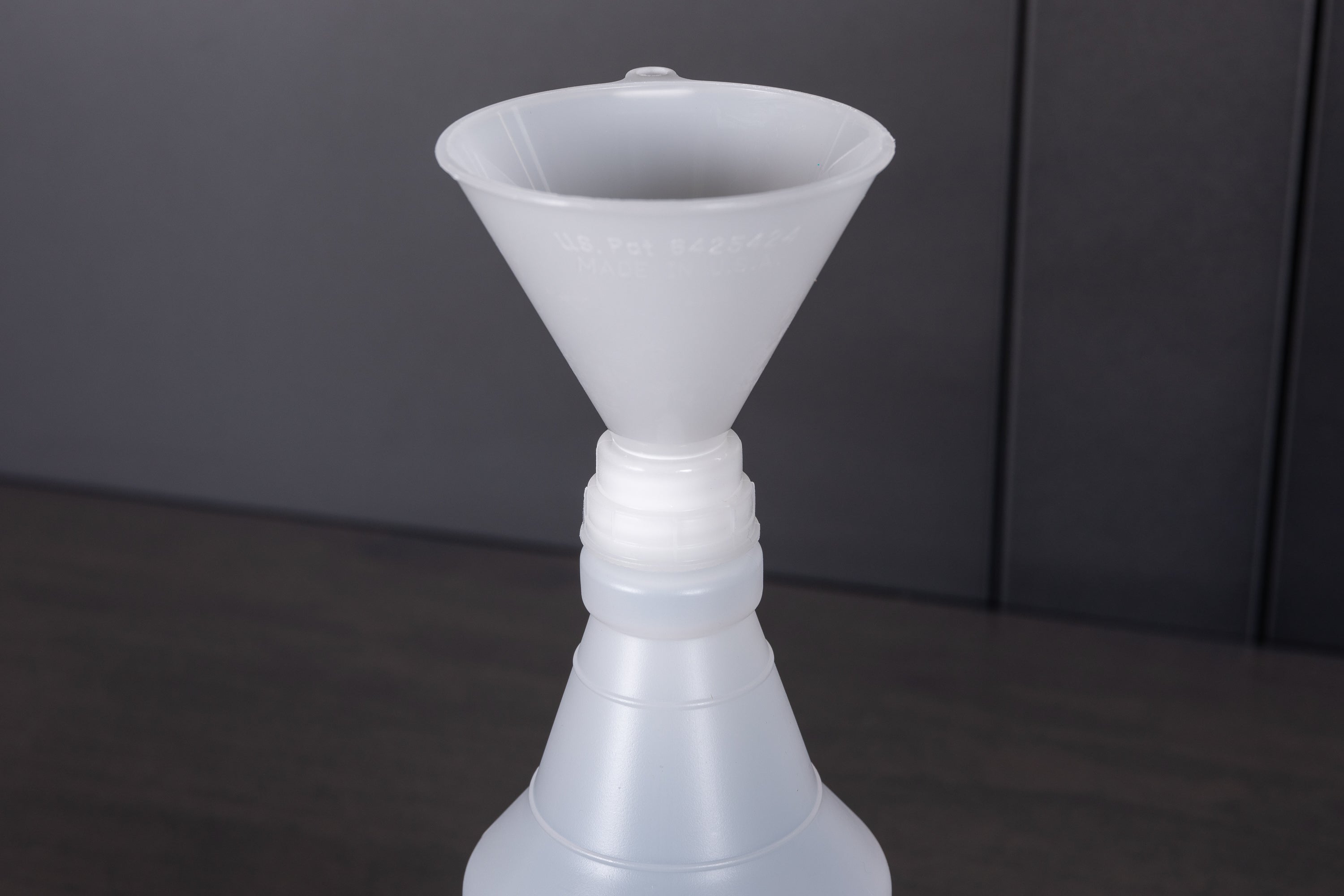 Adam's EZ Fill Funnel - Leak-Proof Spout for Easy Liquid Transfer - Perfect for Gas, Oil, Water & Chemicals - Ideal for Cars, Lawn Mowers & Home Use