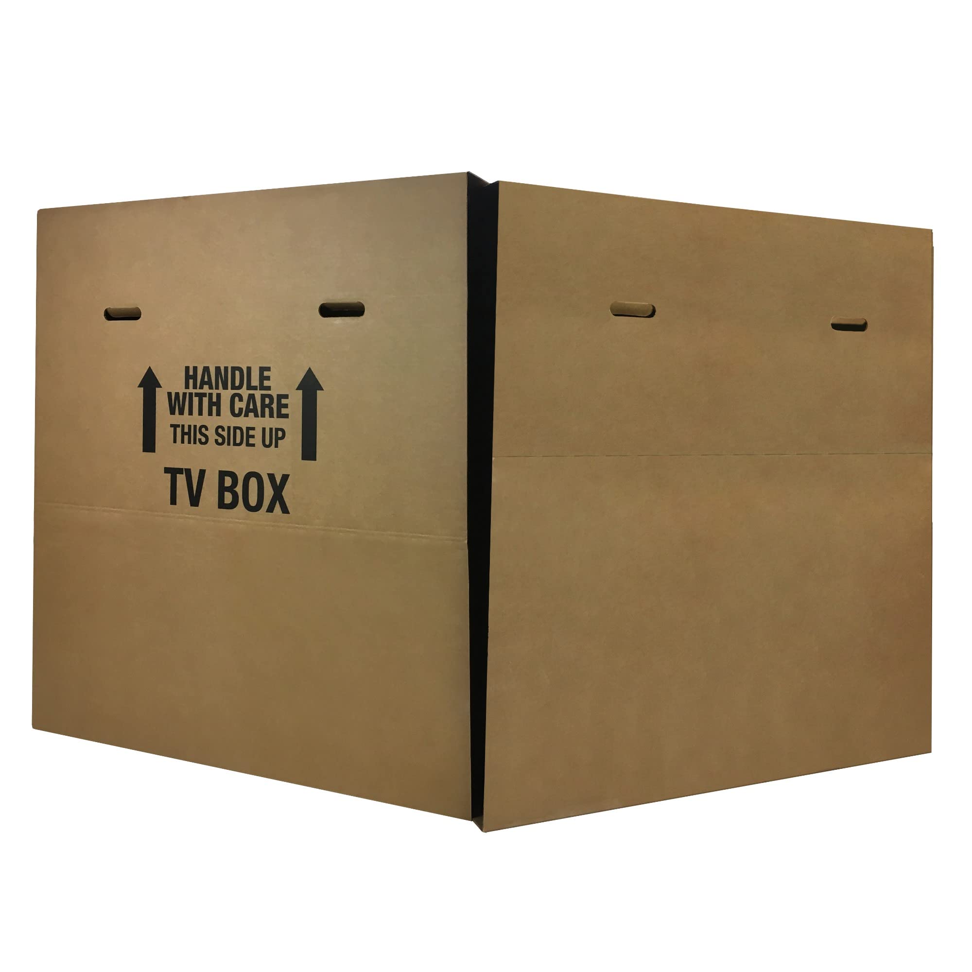 uBoxes Heavy Duty TV Moving Box - 1 Pack for 32-65 Inch Flat Screen TVs | Secure Packing & Easy Transport for Home Moving, Storage & Shipping