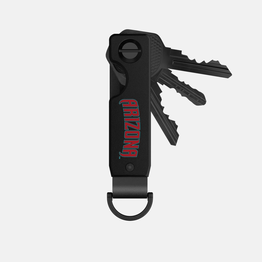 Ridge KeyCase for Arizona Diamondbacks - Slim RFID Blocking Key Holder with Money Clip - Perfect for Baseball Fans, Travel & Everyday Carry