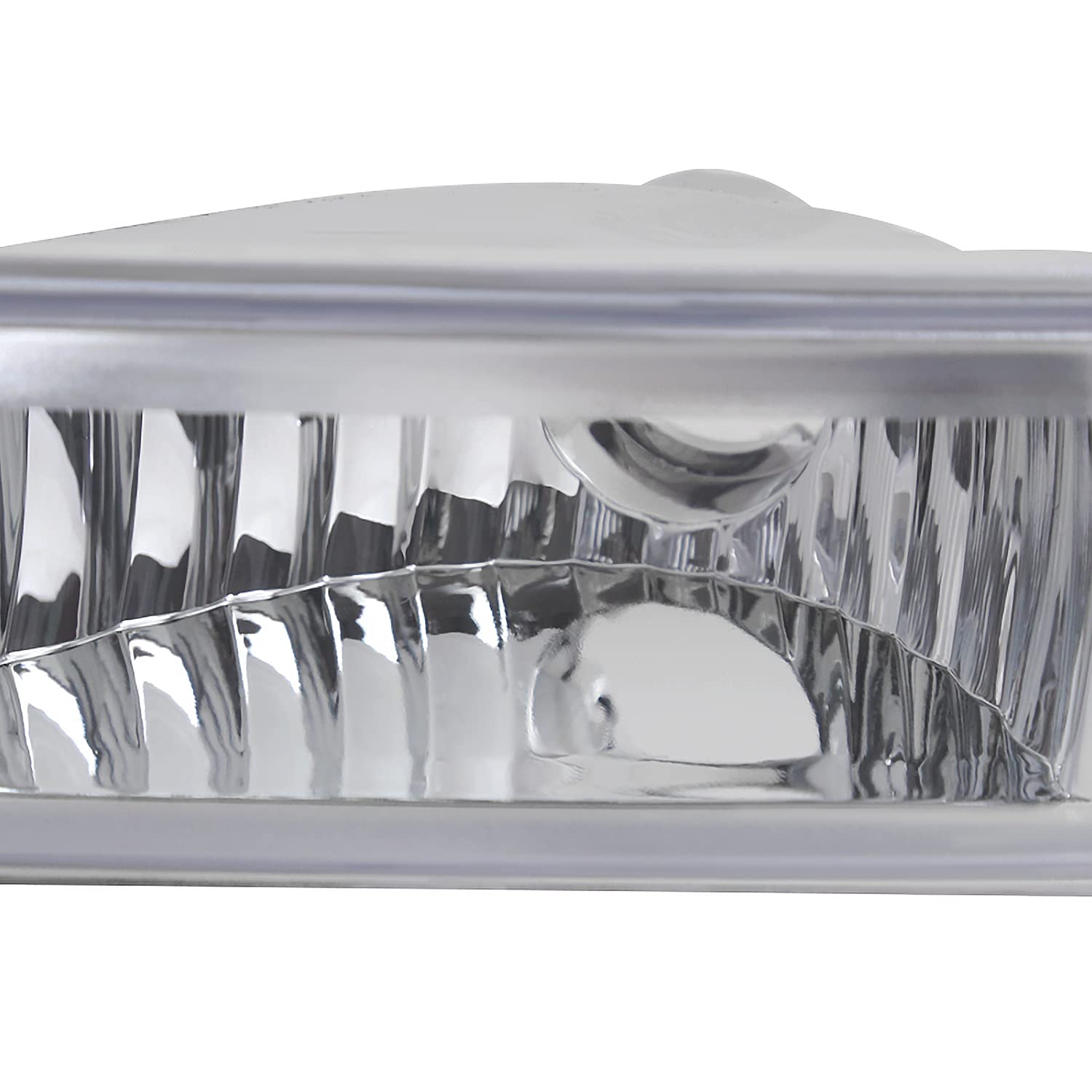 Spec-D Tuning Chrome Halo SMD LED Projector Headlights with Chrome Bumper Lights - Compatible with 1998-2004 Chevy S10 (Left & Right Pair) - High-Performance Headlamp Assembly for Night Driving & Off-Road Adventures
