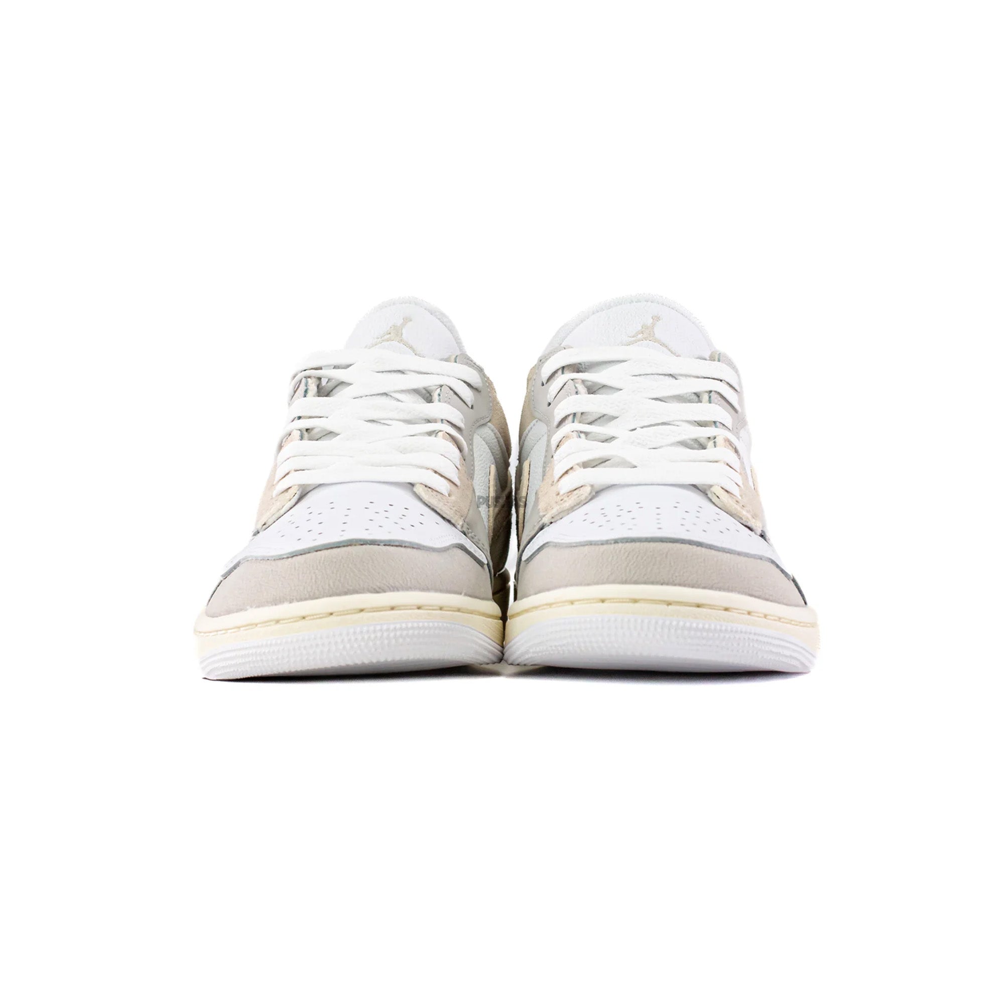 Air Jordan 1 Low SE Craft 'Inside Out Tech Grey' Sneakers (2023) - Men's Basketball Shoes for Casual Wear & Street Fashion