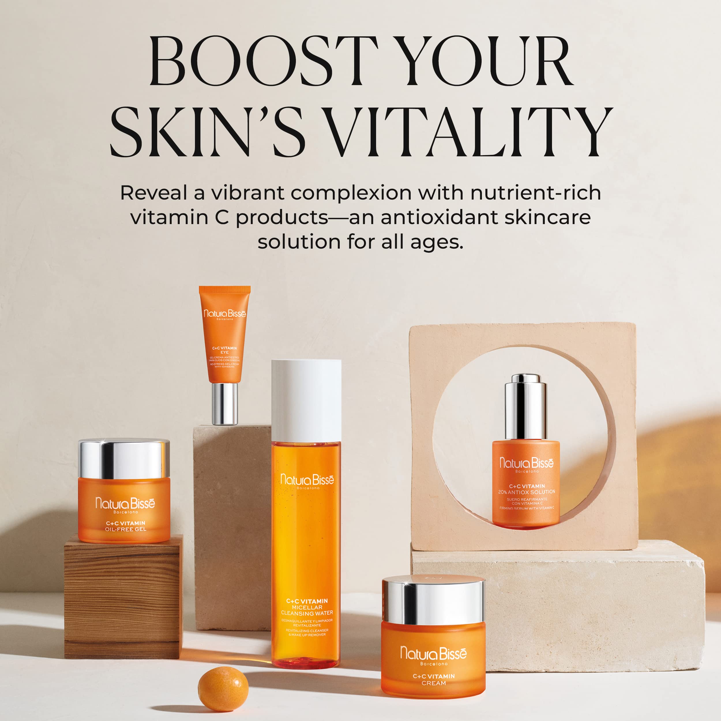 Natura Bissé C+C Vitamin Cream - Anti-Aging Firming Face Moisturizer for Normal & Dry Skin | Hydrating, Rejuvenating & Brightening Treatment | 2.5 Oz | Perfect for Daily Skincare Routine & Nighttime Repair