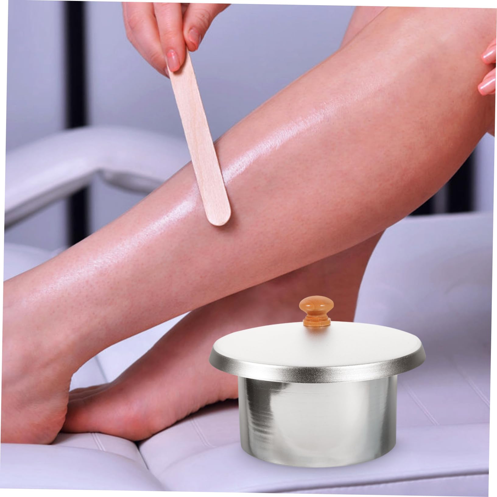 MAGICLULU 600cc Wax Heater Pot with Aluminum Bowl - Dual Wax Warmer for Professional & Home Use - Salon Wax Melting Tool with Easy Demold - Perfect for Facial, Body, and Brazilian Waxing