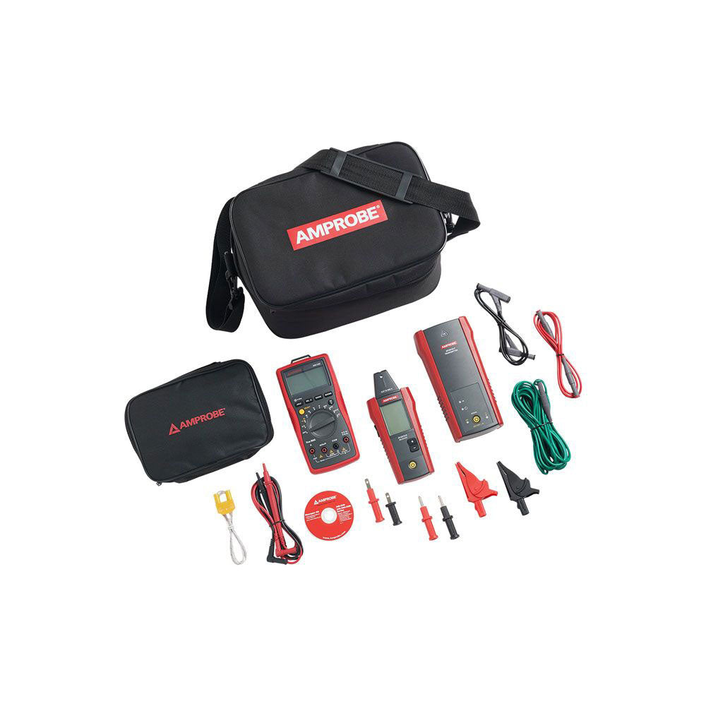 Amprobe 5103770 AT-6010/KIT Wire Tracer and Digital Multimeter Kit - Professional Electrical Testing Tool for Home Wiring, Circuit Tracing & Voltage Measurement