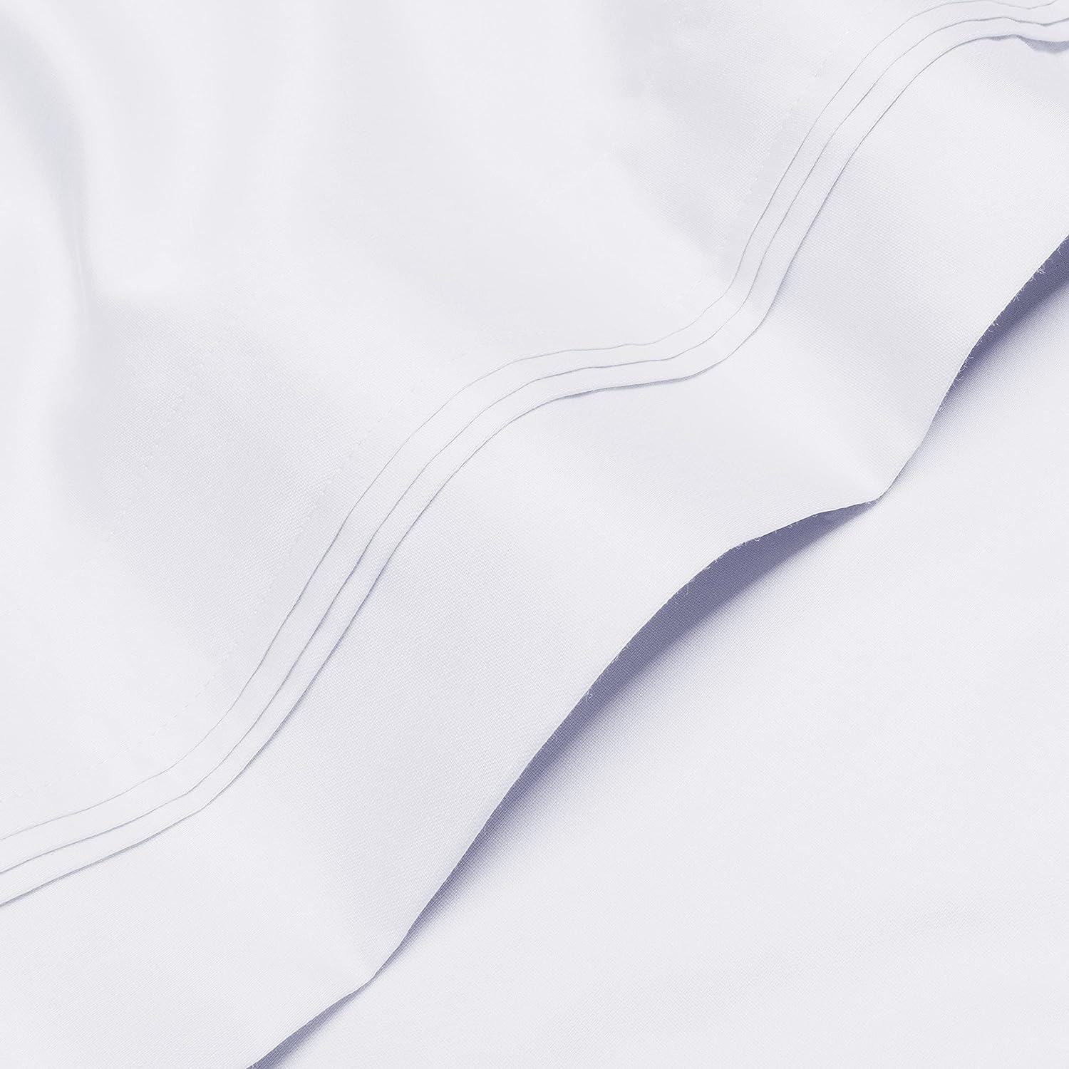 Luxury 1000 Thread Count Egyptian Cotton Bed Sheet Set - King Size, Extra Deep Pocket (18-22 Inches) for Comfort & Durability | Perfect for Master Bedroom, Guest Room & Hotel Use