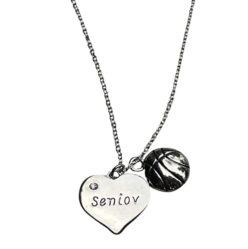 Basketball Charm Necklace for Women & Men - Unique Basketball Jewelry Gift for Players & Fans - Perfect for Games, Graduation & Sports Events