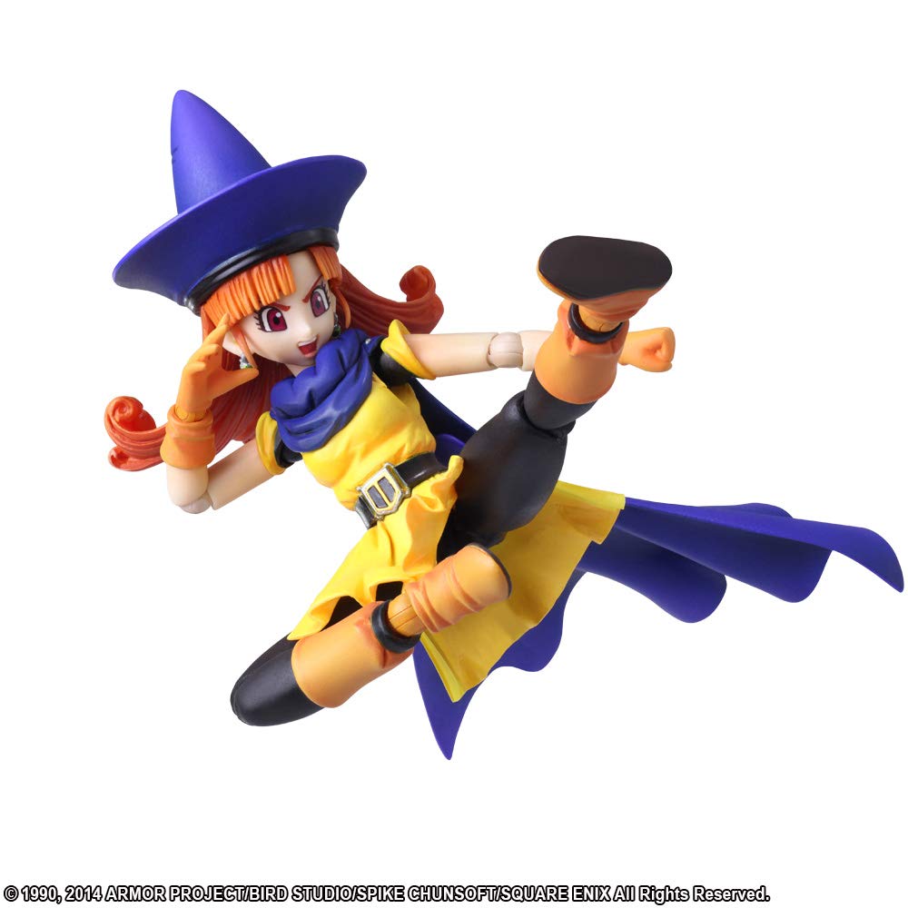 Square Enix Dragon Quest IV: Alena Bring Arts Action Figure - Collectible Anime Character Model for Gamers & Fans - Perfect for Display, Gifts, and Cosplay Inspiration
