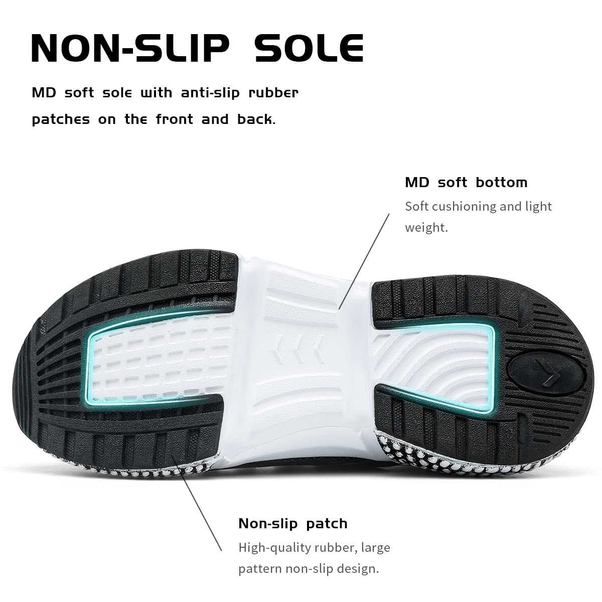 WETIKE Men's/Women's Breathable Mesh Slip-On Running Shoes - Lightweight Athletic Sneakers for Jogging, Gym Workouts & Casual Wear