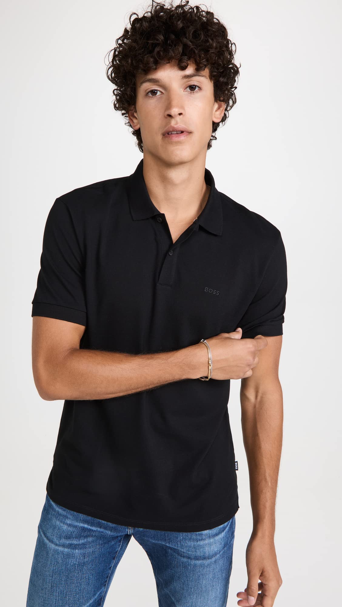 BOSS Men's Regular Fit Polo Shirt - Classic Cotton Short Sleeve Casual Shirt for Work, Golf & Everyday Wear | Comfortable & Stylish Men's Top