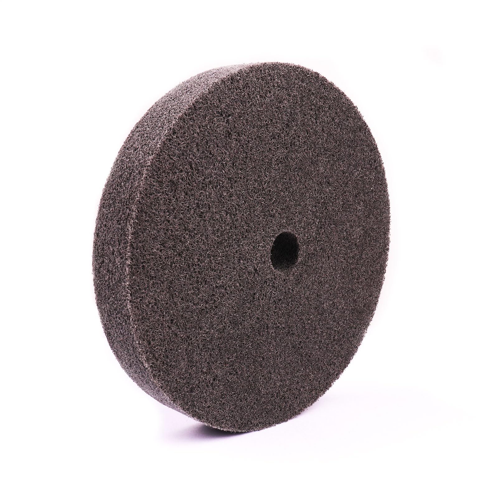 6 Inch Fiber Buffing Wheel, 7P Hardness Fiber Polishing Wheel, 180 Grit Quick Change Replacement Pad for Bench Buffer & Bench Grinder - Perfect for Polishing Stainless Steel, Metal, Aluminum & Automotive Parts - Ideal for DIY, Jewelry Making & Metalworking Projects