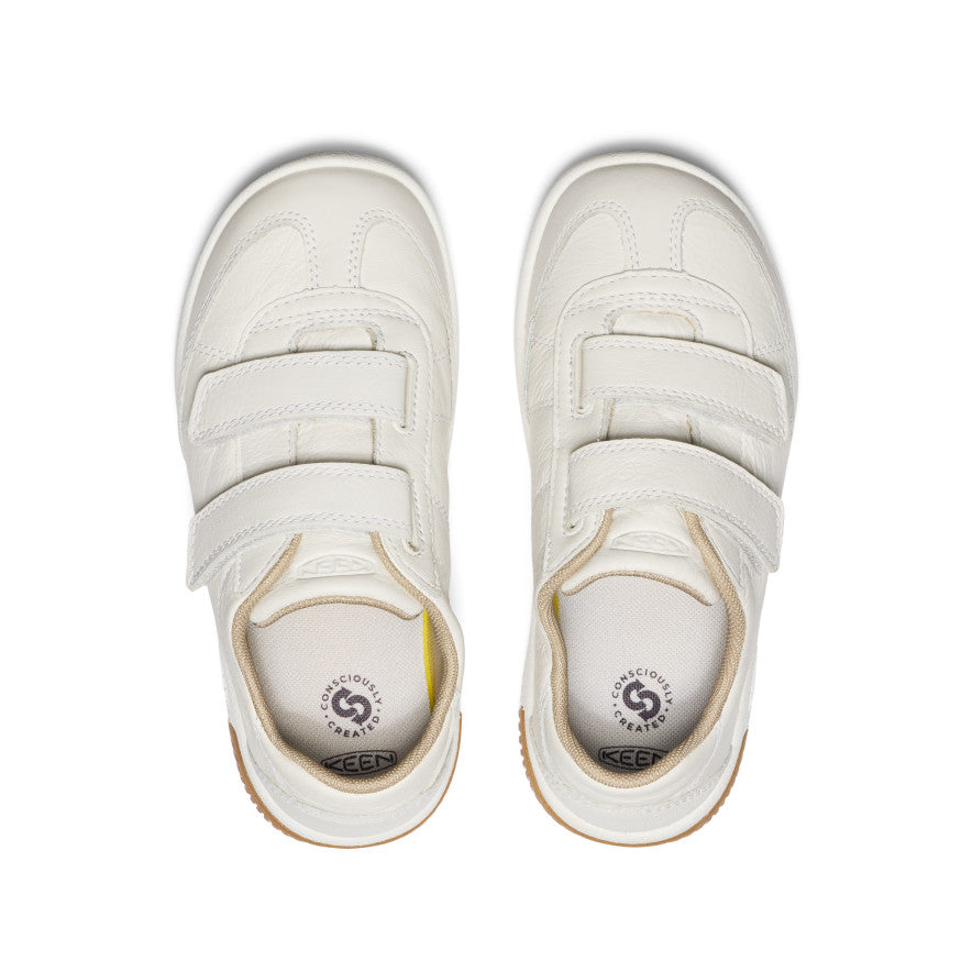 KNX T Big Kids' Toe Sneakers - Star White/Star White | Comfortable School Shoes for Boys & Girls | Perfect for Running, Playground & Daily Wear