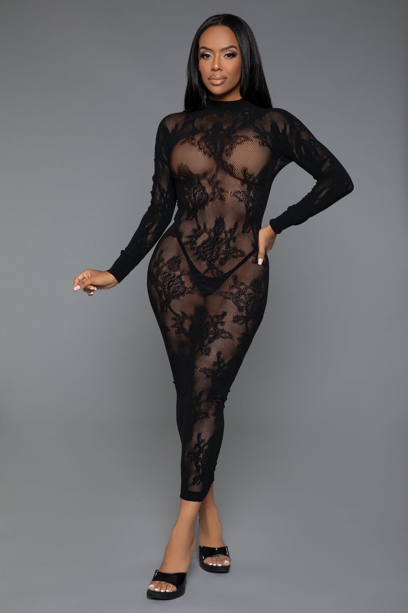 BeWicked Women's Innocent Touch Dress 2356 - Sexy Lace Mini Dress for Date Night & Special Occasions