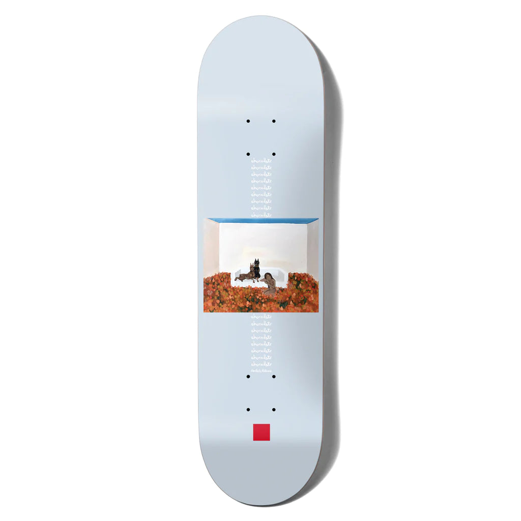 Aikens L8RGRL Doberman Skateboard Deck 8.5