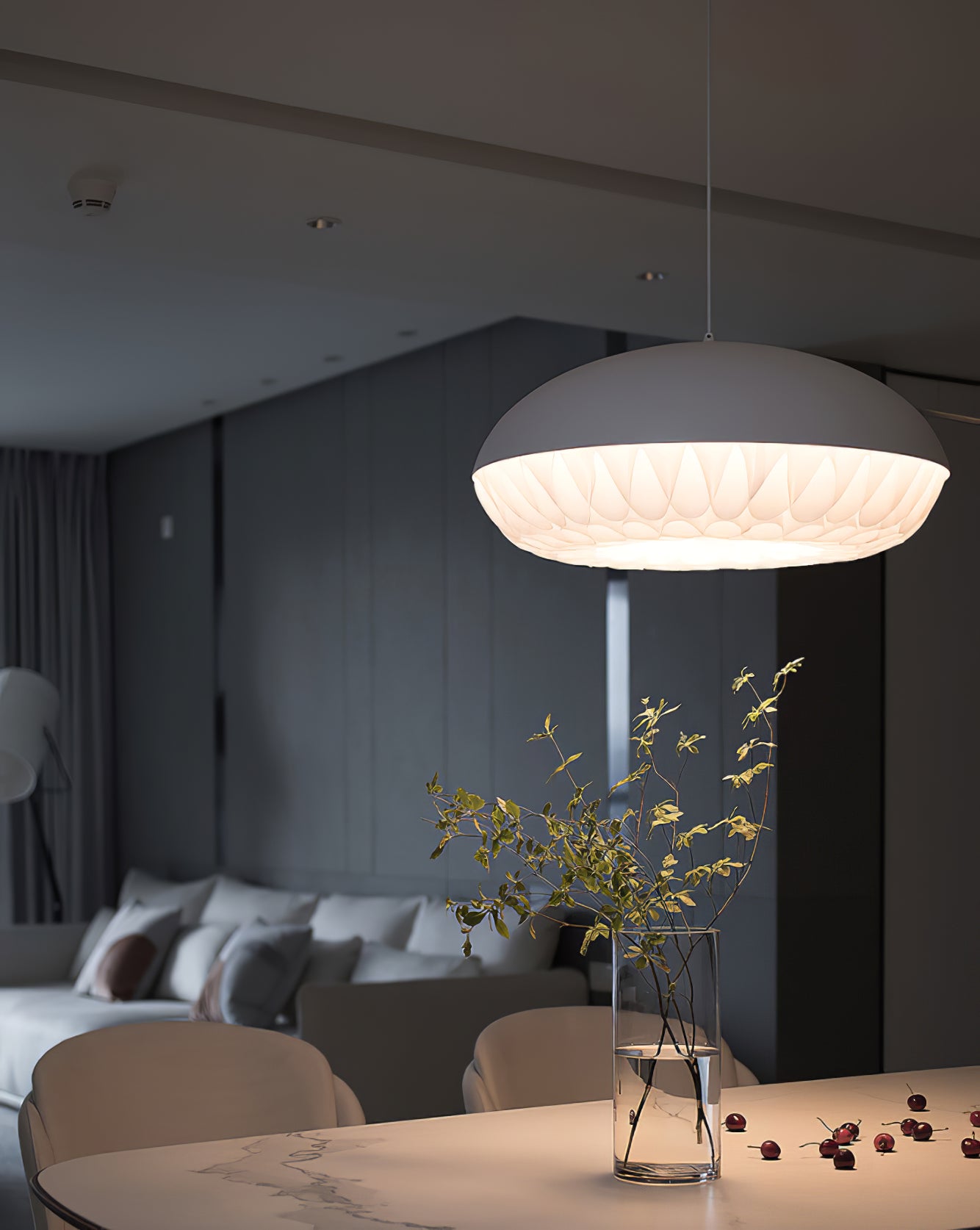 Aeon Rocket Pendant Light - Modern Industrial Ceiling Lighting Fixture for Kitchen Island, Dining Room, Bedroom & Living Room Decor