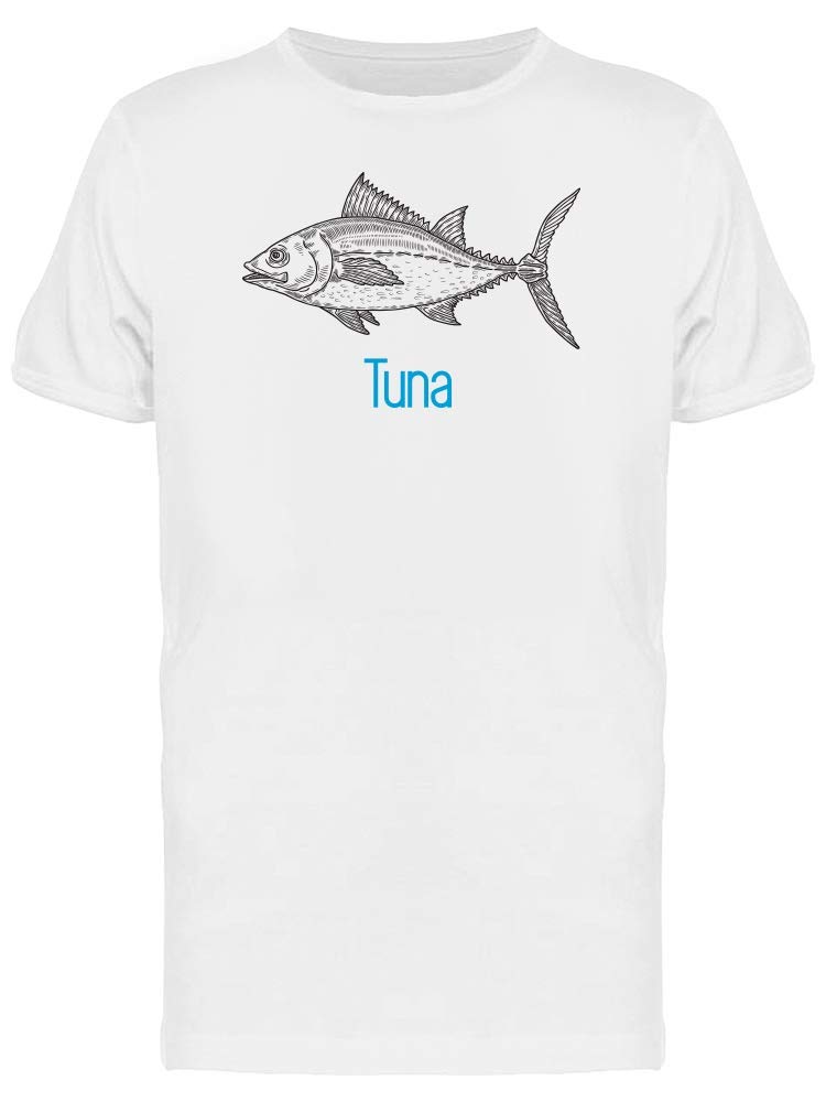 Blue Tuna Graphic T-Shirt for Men - Casual & Trendy Tee for Everyday Wear, Street Style & Outings