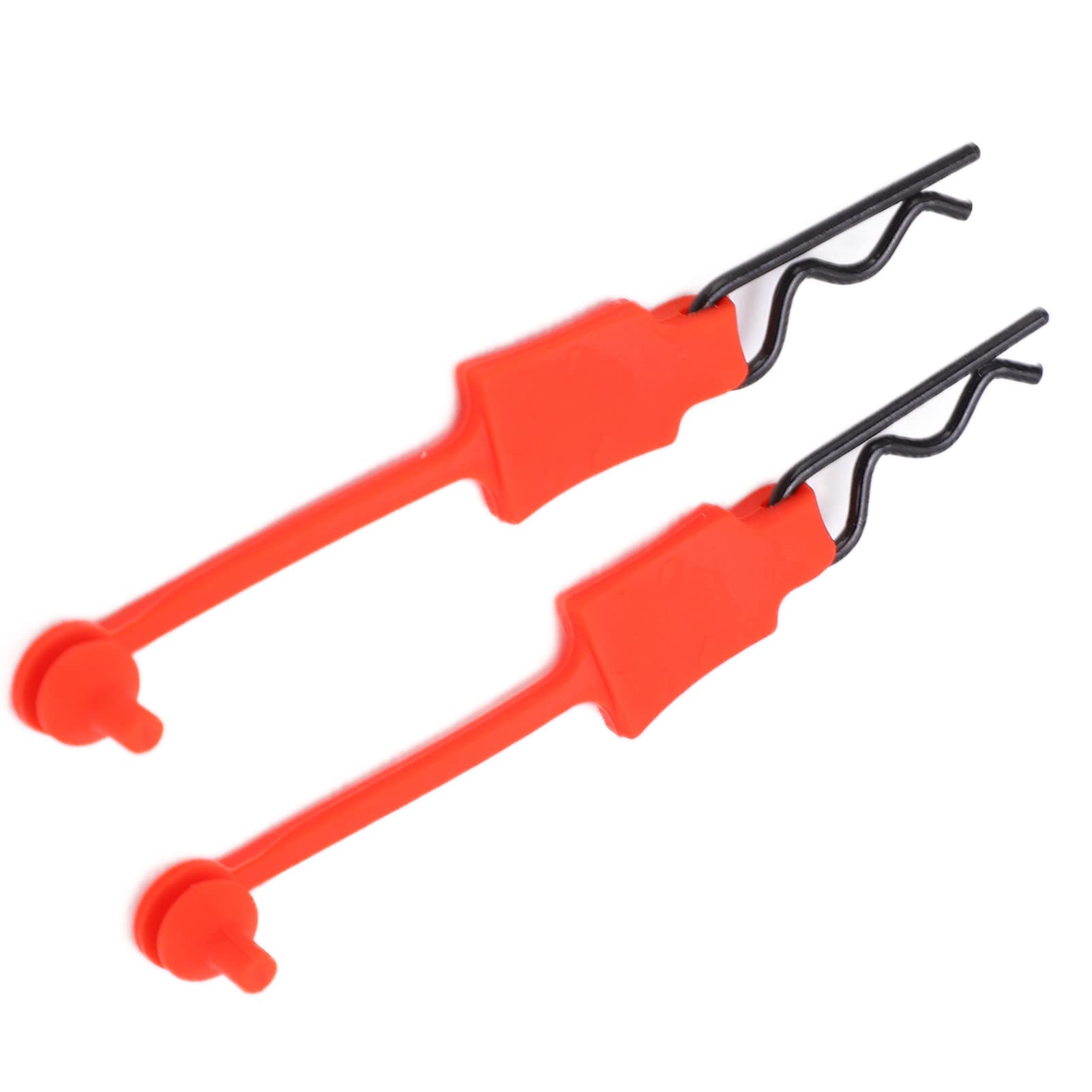 4PCS 1/10 Scale RC Car Body Clips - Durable Shell Bolt Pins for ARRMA, Axial SCX10, Redcat GEN8 RC Models (Red) - Perfect for Off-Road Racing & Crawler Vehicle Body Securing