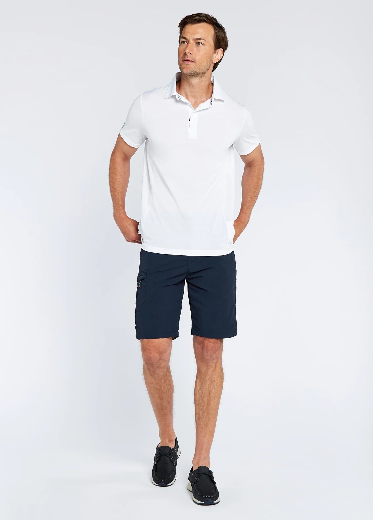 DUBARRY Men's Cyprus Fast Dry Crew Shorts - Quick Drying, Comfortable & Lightweight - Navy Blue - Perfect for Running, Gym, Hiking & Outdoor Activities