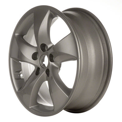 17 Inch Kia Rondo OEM Wheel Rim ALY074668 (2007-2011) - Silver 529101D350 - Perfect Replacement for Damaged Wheels & Car Upgrades