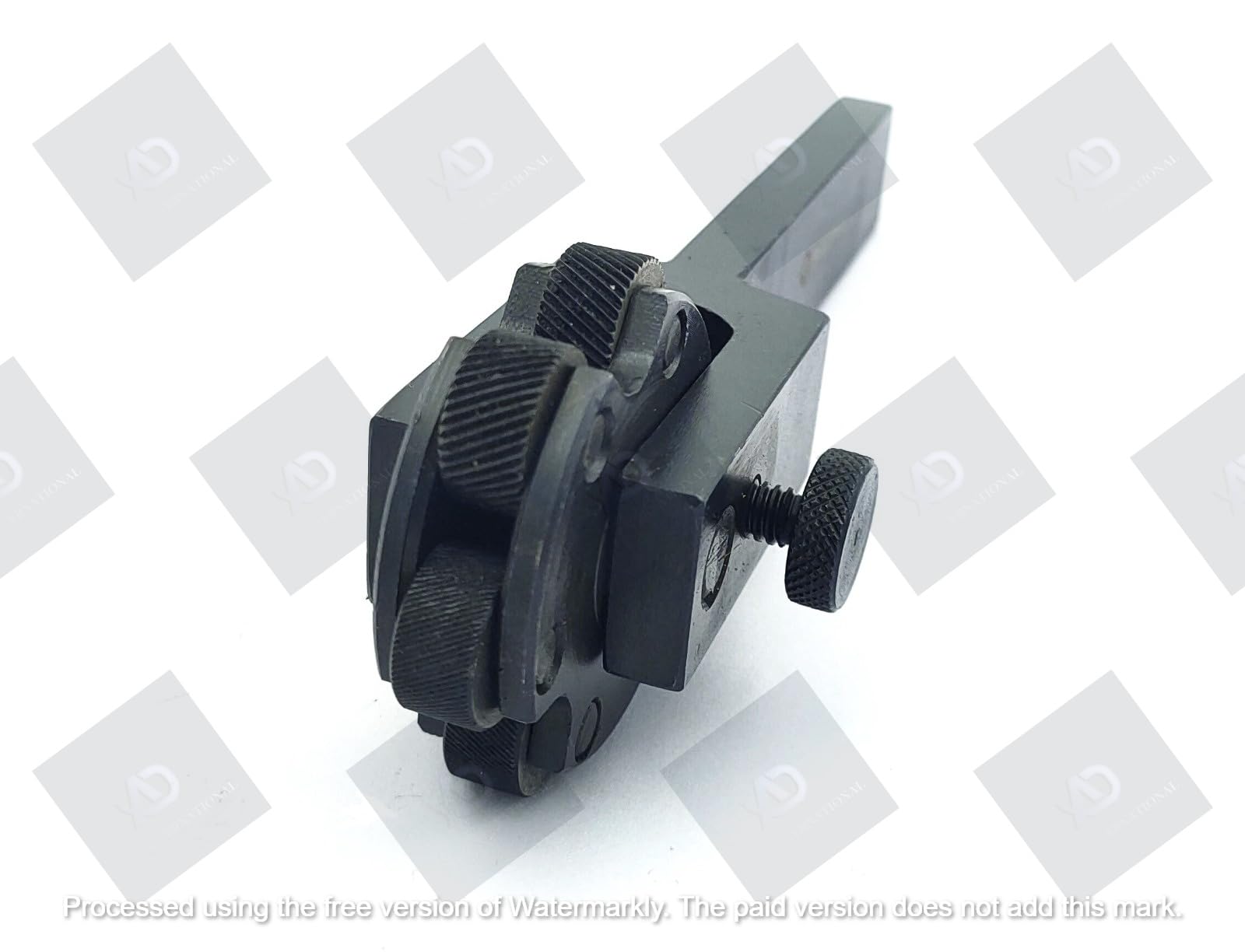 6 Knurls Rotating Head Knurling Tool for Lathe - High Precision Metalworking Tool for DIY, Jewelry Making & Machining Projects