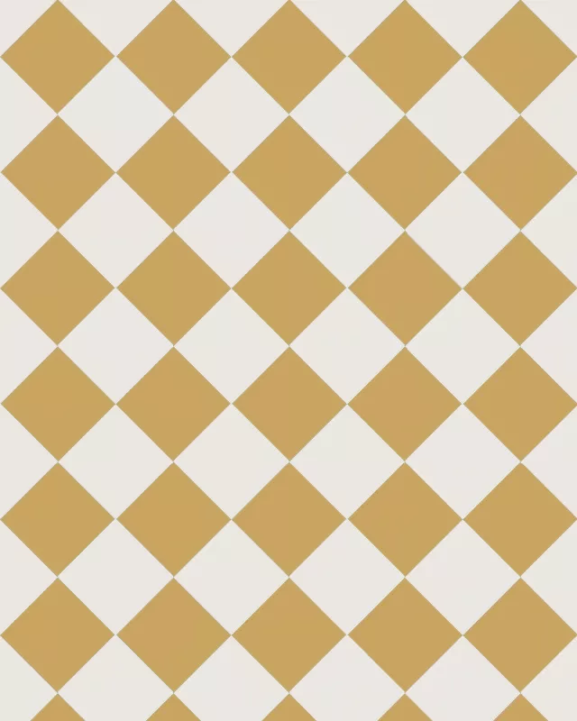 Klinker Schackrutigt 10x10 cm Ockragul/Vit Winckelmans Granitklinker - Premium Brick Tiles for Kitchen Backsplash, Bathroom & Fireplace Decor