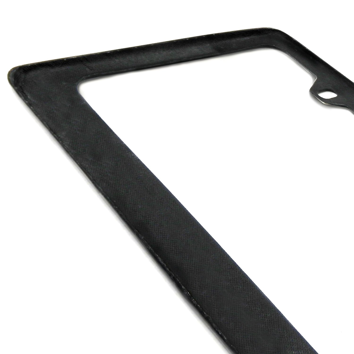 Dodge Charger Red Racing Stripe Black Real Carbon Fiber License Plate Frame - Custom Car Accessories for Dodge Charger - Perfect for Car Shows & Racing Events