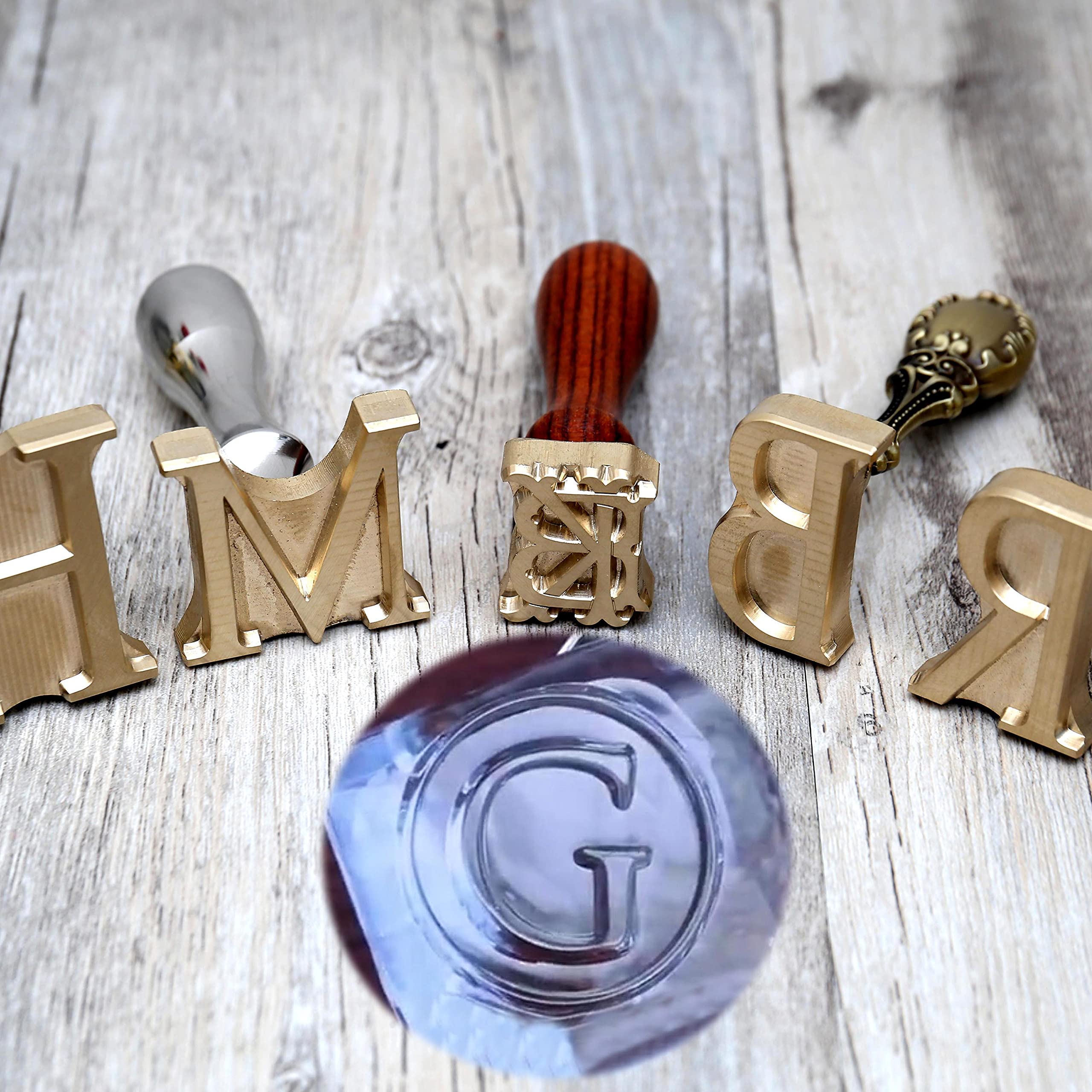 Personalized Ice Cube Stamp - Custom Business & Bar Logo Ice Mold for 1.5 Inch Cubes (Silver Brass Handle) - Perfect for Cocktails, Weddings & Corporate Events