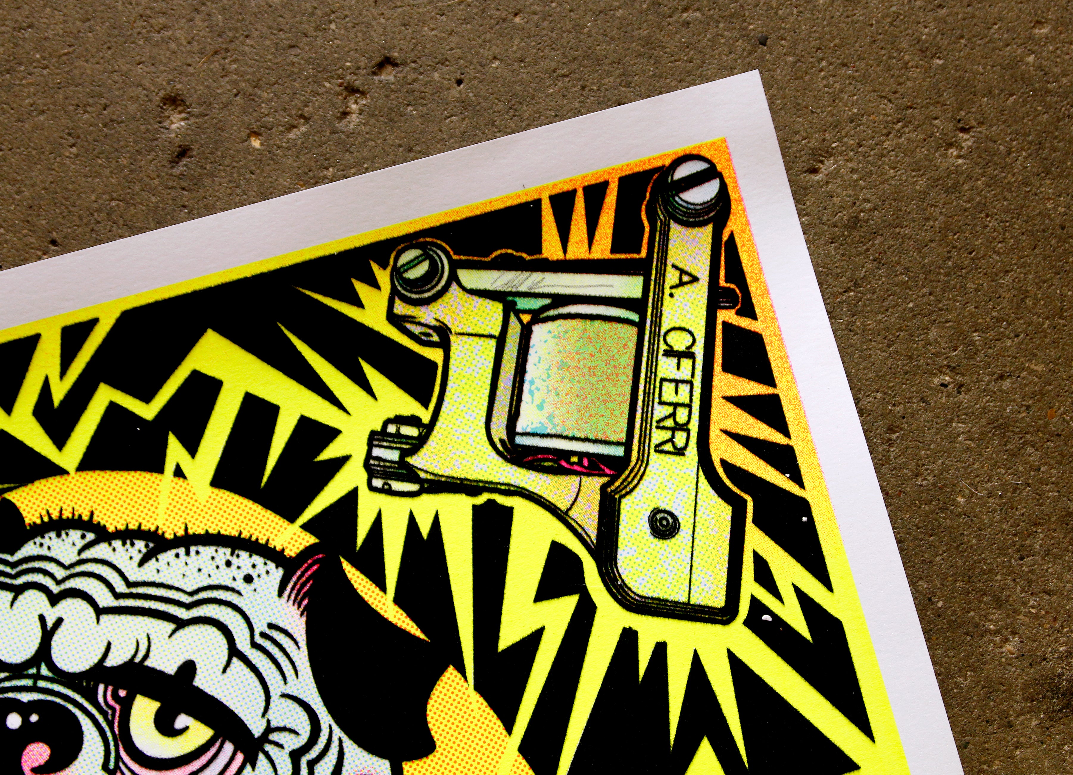 Dan Kubin X Adam Ciferri Ghost Dog Revival Poster - Vintage Inspired Art Print for Home Decor, Office & Man Cave Wall Art - Perfect for Movie Fans & Pop Culture Enthusiasts