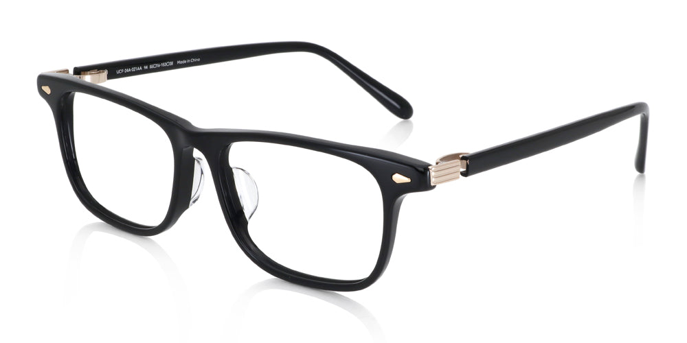 Classic Acetate 021 Lightweight Eyeglass Frames - Stylish & Durable for Men & Women - Perfect for Reading, Driving & Daily Wear