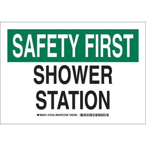 Brady 127442 First Aid Sign - Pack of 20 | OSHA Compliant Safety Signs for Workplace, Hospitals & Emergency Preparedness