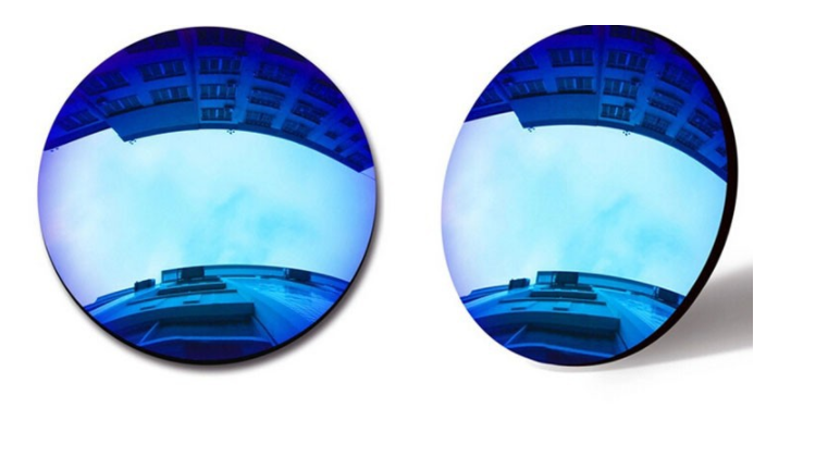 BCLEAR 1.49 High Index Blue Mirror Reflective Polarized Myopia Lenses - Ultra Thin & Lightweight for Clear Vision | Perfect for Driving, Outdoor Sports & Daily Wear