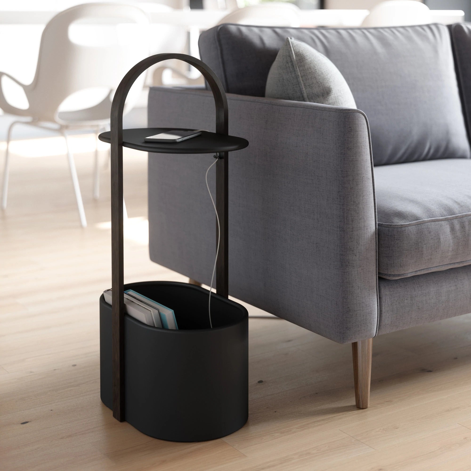 Bellwood Storage Table - Stylish and Functional Coffee Table with Hidden Storage Compartment - Perfect for Living Room, Bedroom, or Office Organization