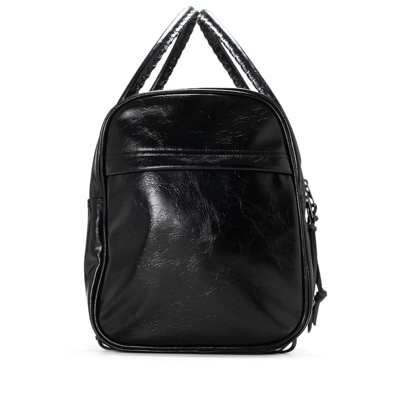 Aries x Puma Black Duffle Bag - Stylish Gym & Travel Sports Bag for Men & Women | Perfect for Workouts, Weekend Getaways & Sports Gear Storage