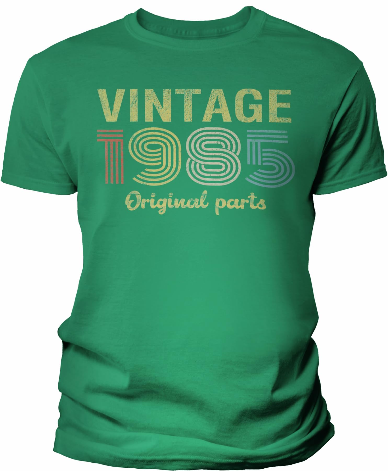 Vintage 1985 Retro 40th Birthday Gift for Men - Original Parts Themed T-Shirt - Perfect for 40th Birthday Parties & Nostalgic Celebrations