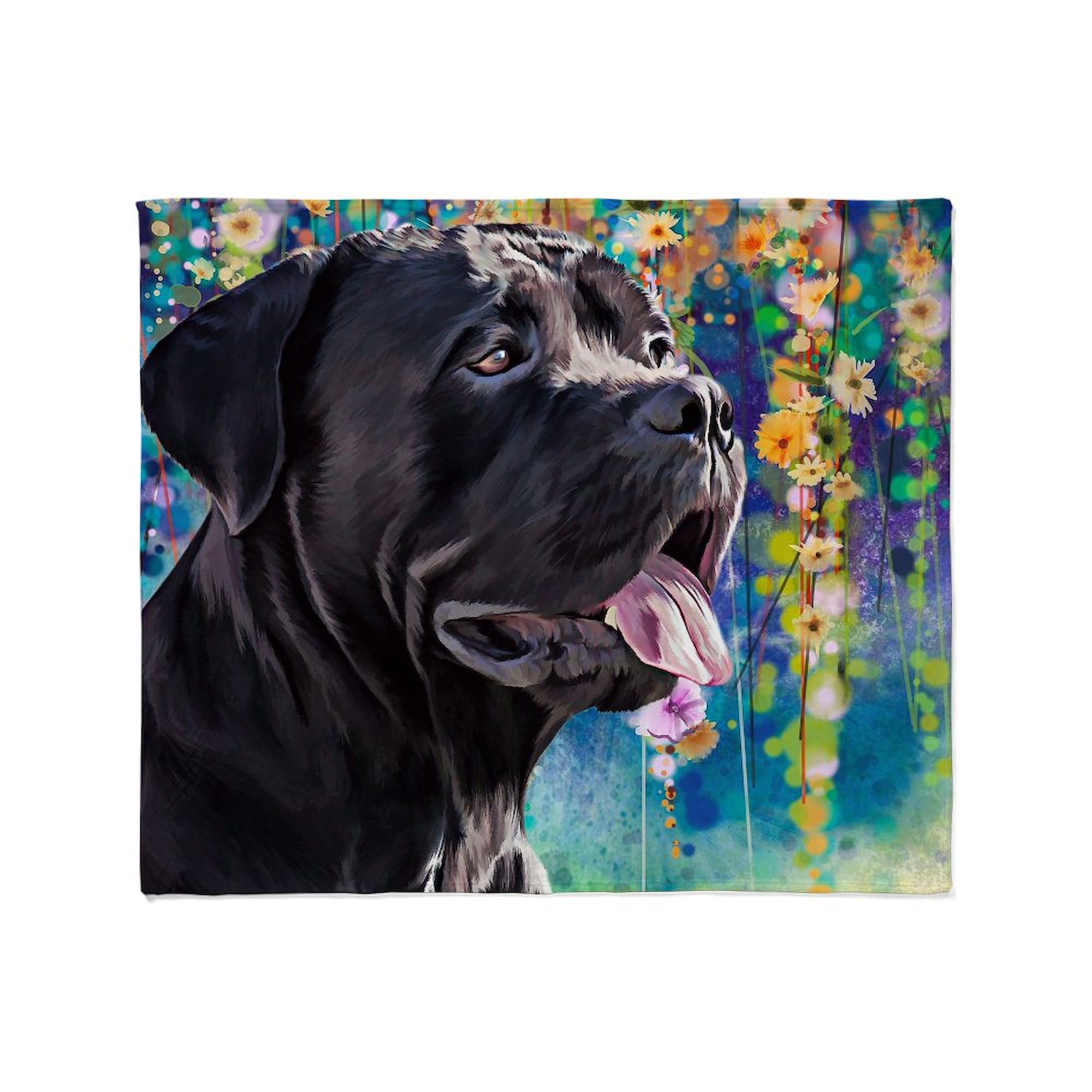 Cane Corso Painting Throw Blanket - Super Soft Fleece Plush Blanket 60