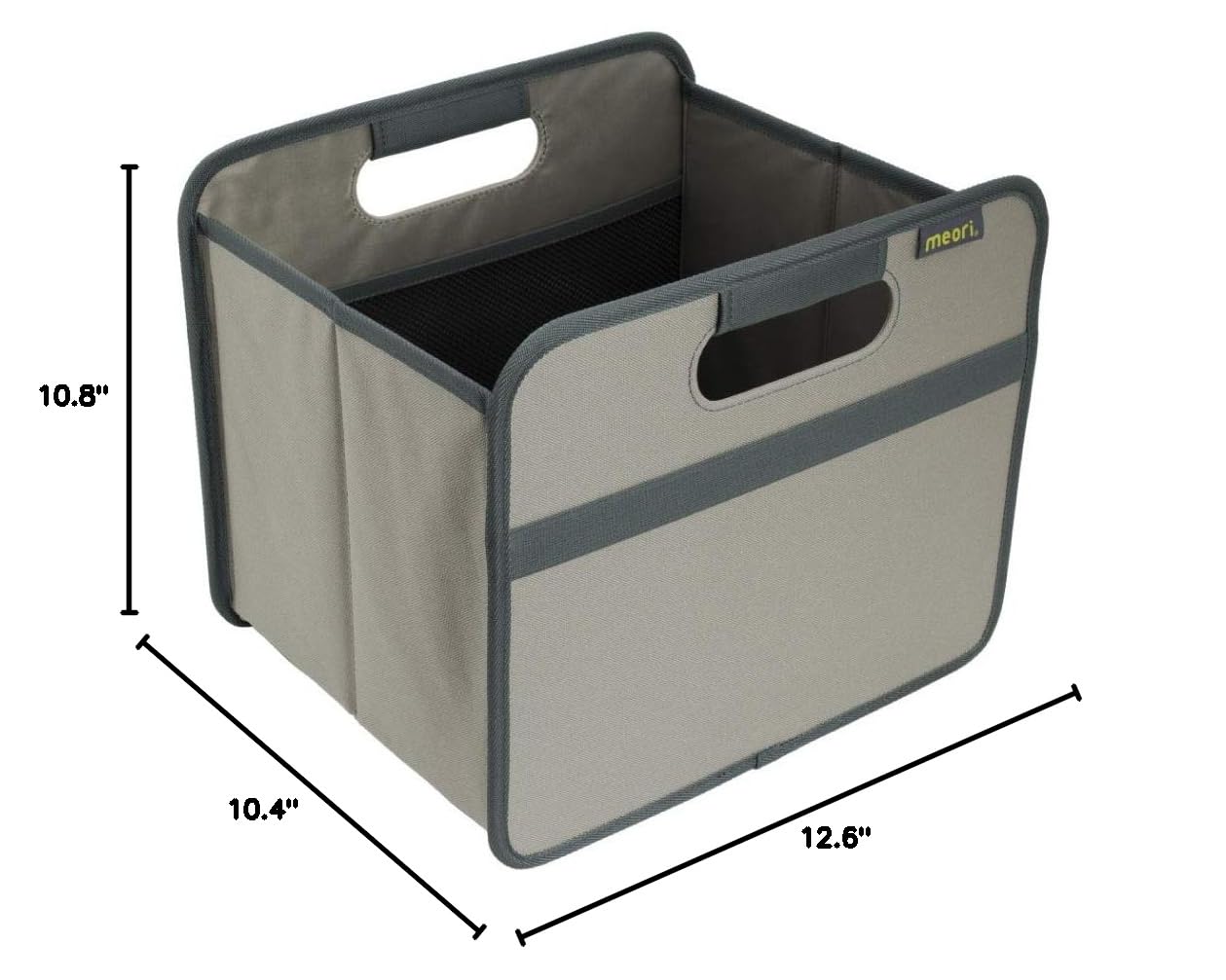 Collapsible Storage Bin with Handles - Organize Shelves & Closets