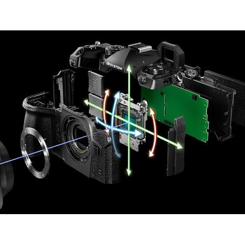 OM SYSTEM OM-1 Mark II Mirrorless Digital Camera (Body Only) - Professional Photography, Travel & Vlogging - 4K Video, Weatherproof Design