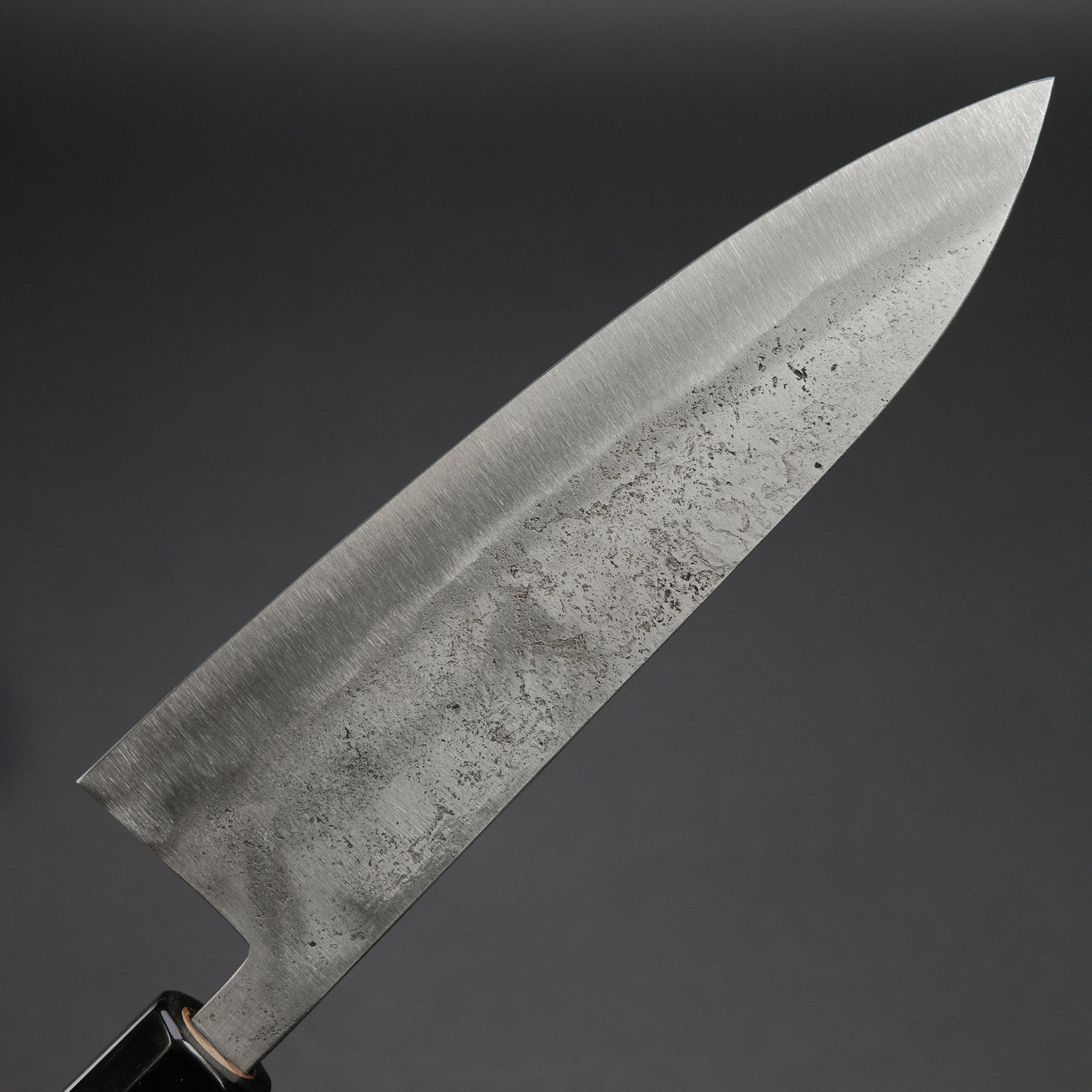 Teruyasu Fujiwara Nashiji White #1 Gyuto 180mm Japanese Chef Knife with Ho Wood Handle - Perfect for Sushi, Meat Cutting & Professional Kitchen Use