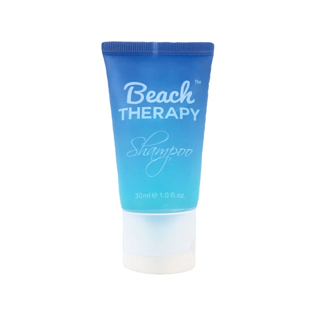 Beach Therapy Shampoo - 30ml Travel Size for Soft & Hydrated Hair | Perfect for Vacation, Gym & On-the-Go Hair Care