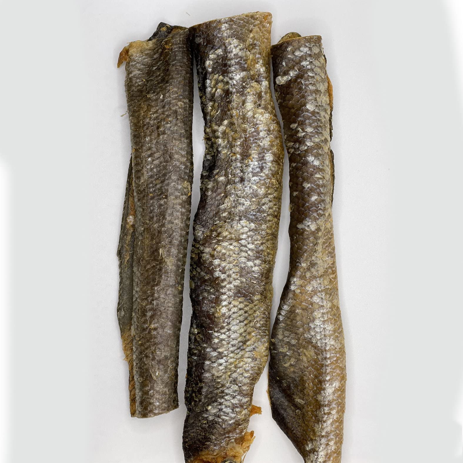 Premium Freeze-Dried Wild Alaskan Salmon Dog Treats - Single Ingredient, Grain-Free & Gluten-Free - Rich in Omega 3 for Healthy Skin & Coat - 4 Chews per Bag - Perfect for Training Rewards & Dental Health