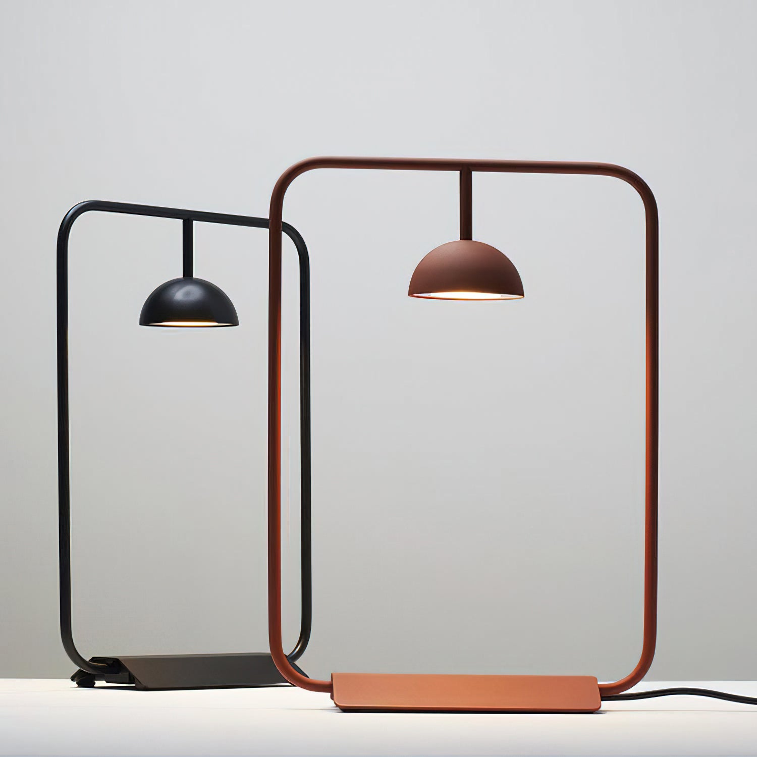 Cupolina Table Lamp - Modern LED Bedside Lamp for Bedroom, Living Room & Office - Adjustable Brightness & Warm White Light