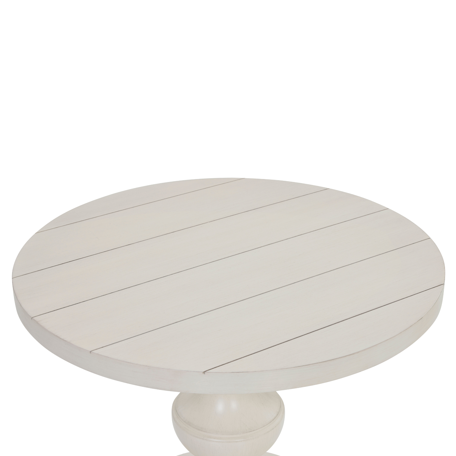 Roundhill Furniture Caesar Traditional Round Pedestal End Table - Classic Wood Side Table for Living Room, Bedroom & Office - Perfect for Coffee, Lamps & Decor