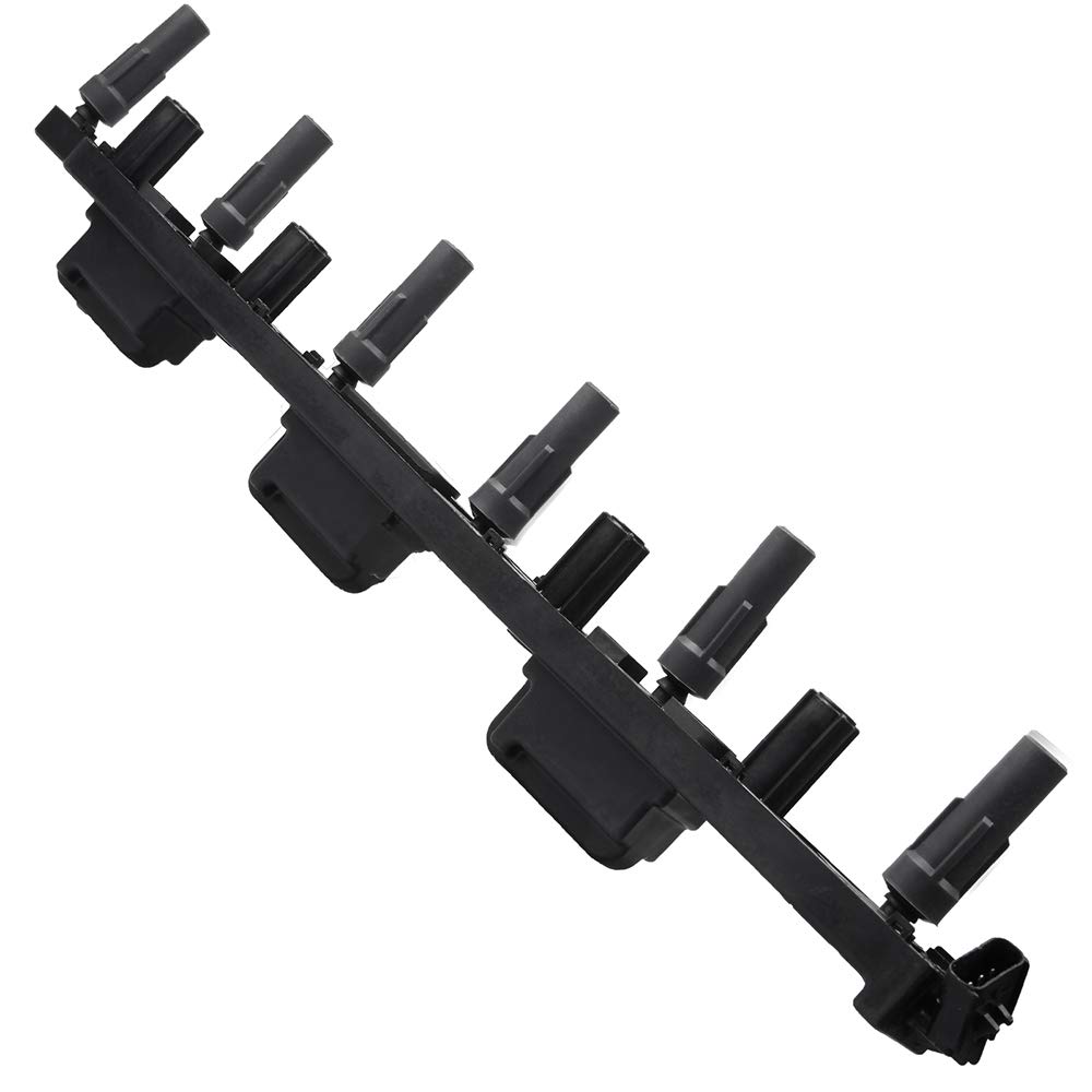 ROADFAR 1-Pack Ignition Coil Replacement for Jeep Cherokee/Grand Cherokee/Wrangler 2000-2006 - Compatible with OE UF296 - Perfect for Engine Performance & DIY Auto Repair