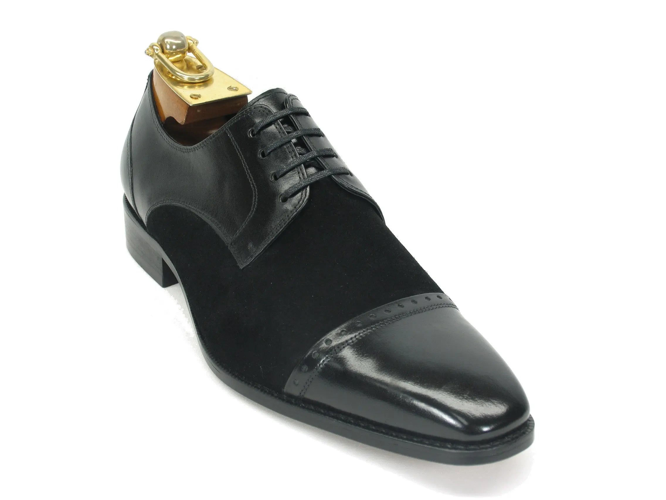 Premium Textured Leather Blucher Shoes for Men - Comfortable & Stylish Casual Dress Shoes for Work, Office, and Everyday Wear