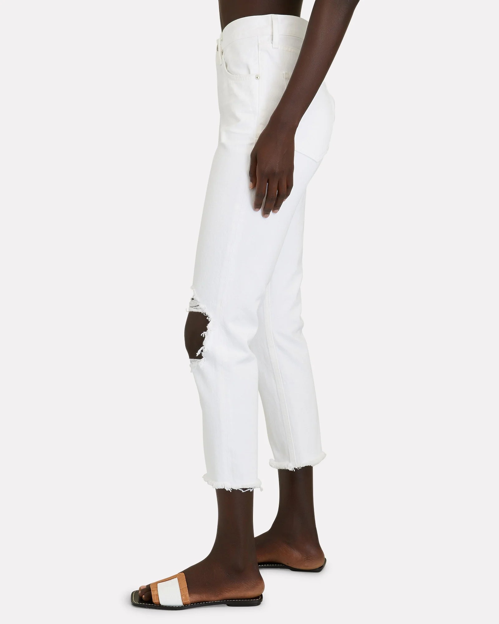 Charlotte Cropped Straight Leg Jeans for Women | High Waist Denim Pants | Trendy Casual & Office Wear | Perfect for Everyday Outfits and Work Attire